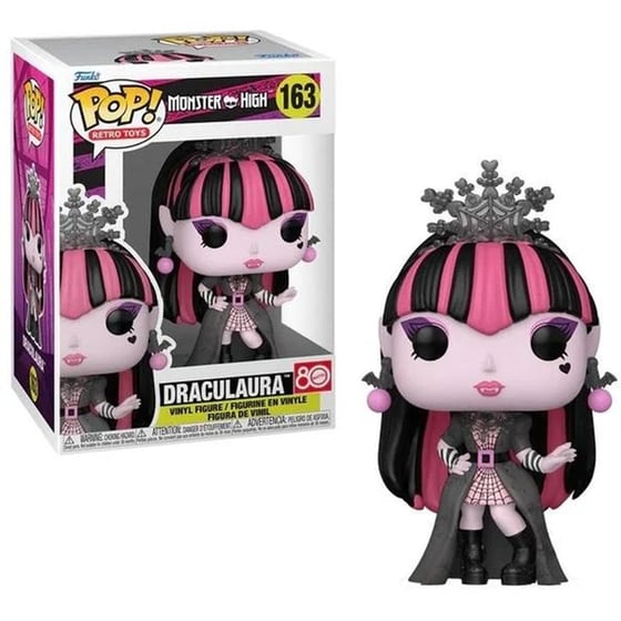 Funko Pop! Retro Toys: 80 Mattel Monster High - Draculaura #163 Vinyl Figure image 0