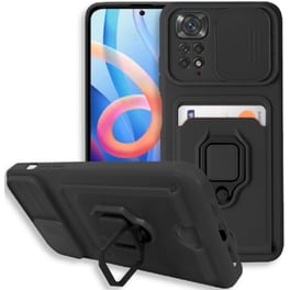 Θήκη Xiaomi Redmi Note 11/11s - Bodycell Multifunction - Μαύρο