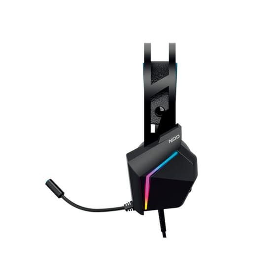 Ακουστικά Headset Nod Chaos RGB με Μικρόφωνο - Μαύρο image 2