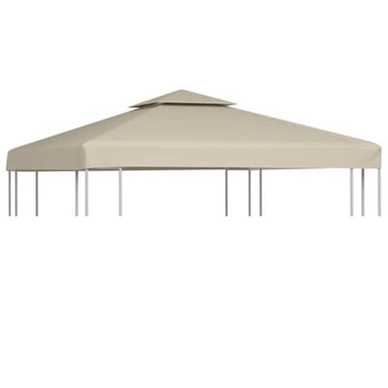 Vidaxl Κάλυμμα Ανταλλακτικό Για Κιόσκι 310 Γρ./μ² Μπεζ 3 X 3 Μ. image 1