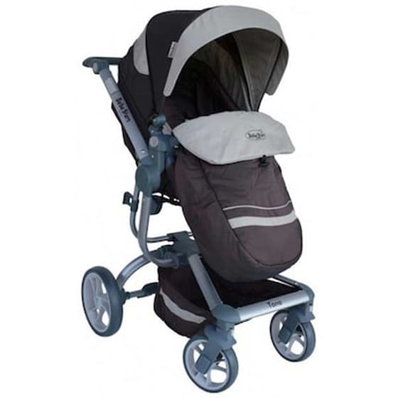 Παιδικό Καρότσι Bebe Stars Torro 360-182 Κλασικό από Αλουμίνιο 6.1kg - Καφέ image 0