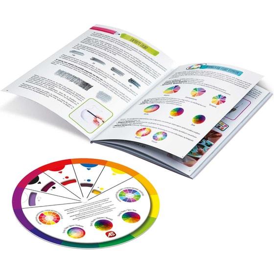 HappiHobbi Εργαστήριο Ζωγραφικής 5 σε 1 με Ξύλινο Βαλιτσάκι-Καβαλέτο image 4