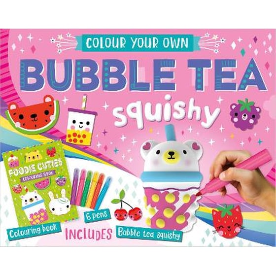 Colour Your Own Bubble Tea Squishy image 0