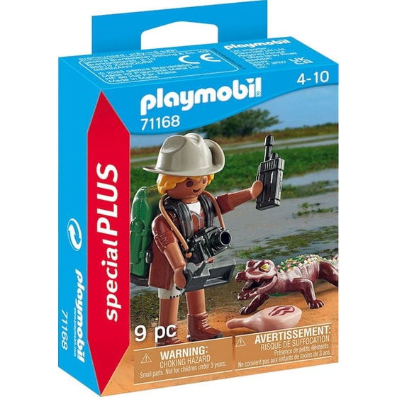 PLAYMOBIL® Special Plus Εξερευνητής με Αλιγάτορα (71168) image 0
