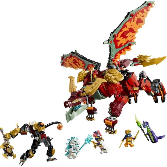 LEGO® NINJAGO® Μετατρεπόμενη Εξωστολή Δράκος της Γουάιλντ-φάιερ (71868) image 5