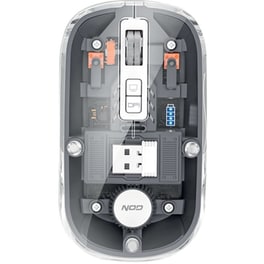 Nod Cyber Rechargeable Ασύρματο Ποντίκι Grey