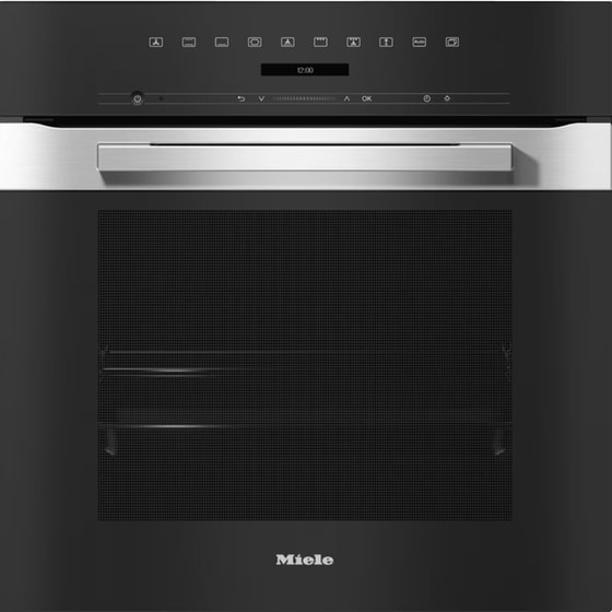 MIELE H 7260 B & KM 7361 FL 76 Lt Μαύρο Eντοιχιζόμενο Σετ Φούρνος και Εστία image 1