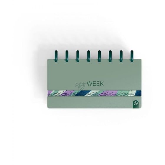 Σημειωματάριο Planner Carchivo Week & Checklist Πράσινο image 1