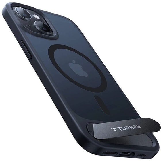 Θήκη Apple iPhone 15 - TORRAS Pstand - Μαύρο image 0