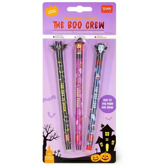 Στυλό Gel Legami Erasable The Boo Crew (3 Τεμάχια) image 8