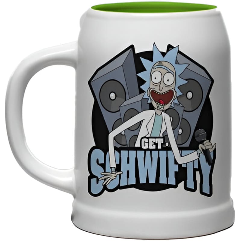 GB EYE Κούπα GB Eye Rick and Morty Get Schwifty 320 ml - Πολύχρωμη