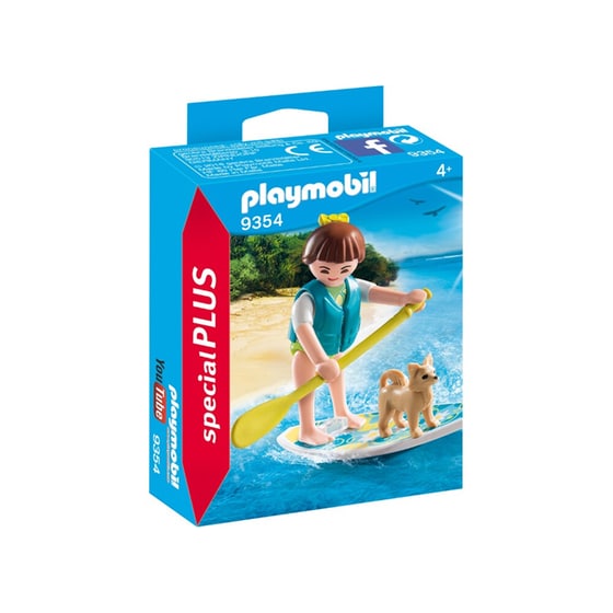 PLAYMOBIL® Special Plus Κορίτσι με Σανίδα SUP (9354) image 1