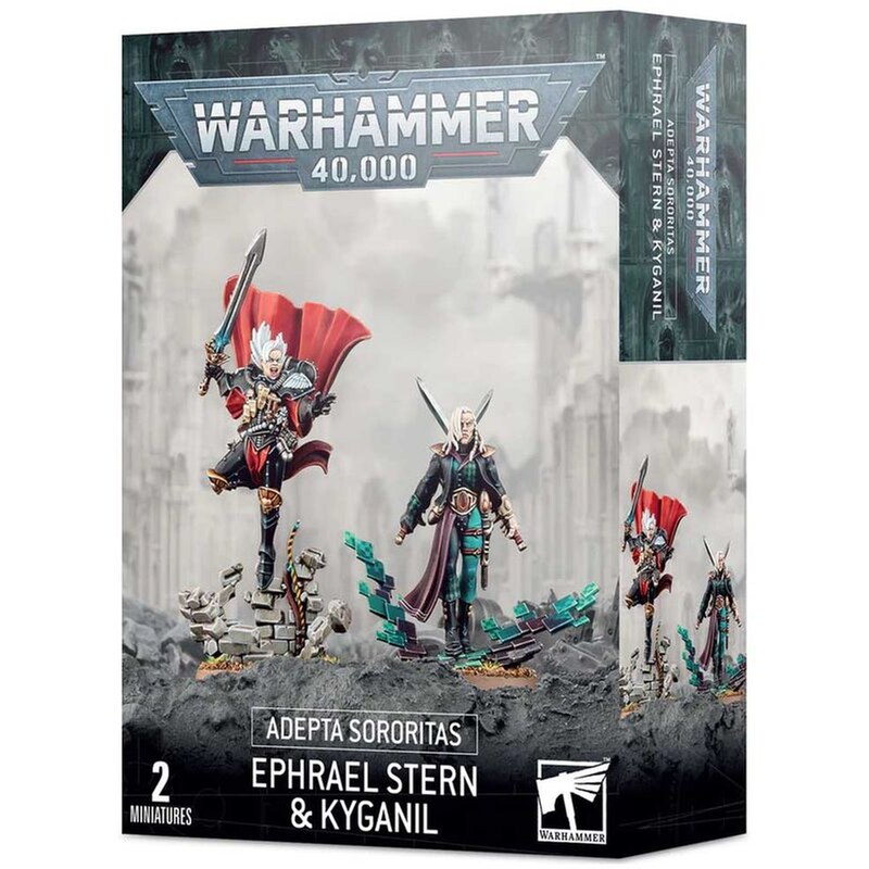 GAMES WORKSHOP Adepta Sororitas Ephrael Stern And Kyganil Warhammer 40k GAMES WORKSHOP