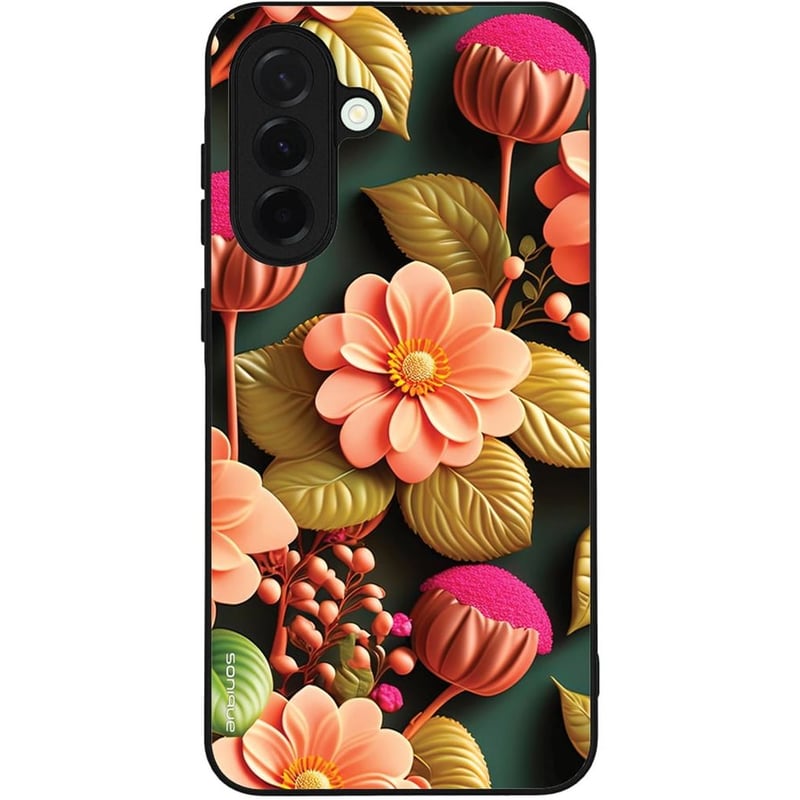 Θήκη Samsung Galaxy A36 5G - Sonique 3D Flower Series - Σομόν