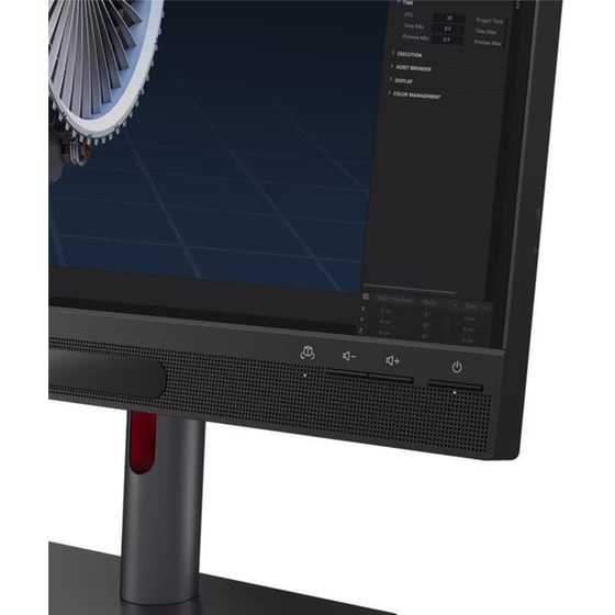 Lenovo ThinkVision 27 3D Monitor 27'' 4Κ UHD IPS Flat 60Hz 6ms (4ms Extreme Mode) image 3