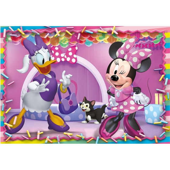 Παιδικό Παζλ Clementoni Super Color Disney Minnie (104 Κομμάτια) image 1
