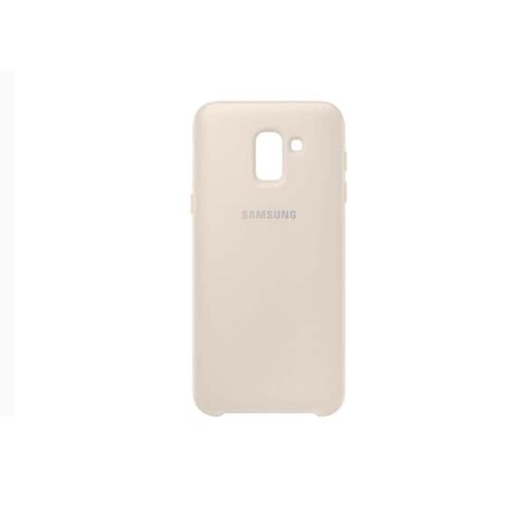 Θήκη Samsung Galaxy J6 - Samsung Dual Silicone Cover - Χρυσό image 1