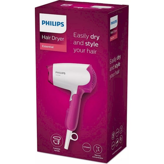 Σεσουάρ Μαλλιών PHILIPS BHD003/00 1400W Ροζ/Λευκό image 4