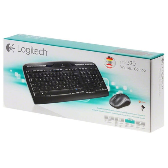 Logitech Wireless Combo MK330 Ασύρματο Σετ Πληκτρολόγιο & Ποντίκι (GR) image 3