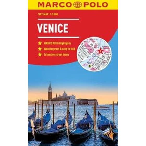 Venice Marco Polo City Map 2018 - pocket size, easy fold, Venice street map image 0
