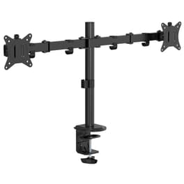 Βάση Διπλών Οθονών Επιτραπέζια Brateck LDT66-C024 για 17" - 32" έως 2x9 kg