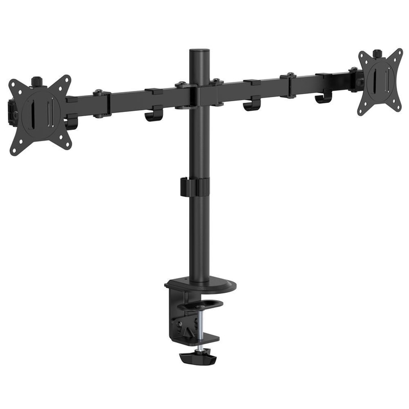 BRATECK Βάση Διπλών Οθονών Επιτραπέζια Brateck LDT66-C024 για 17 - 32 έως 2x9 kg