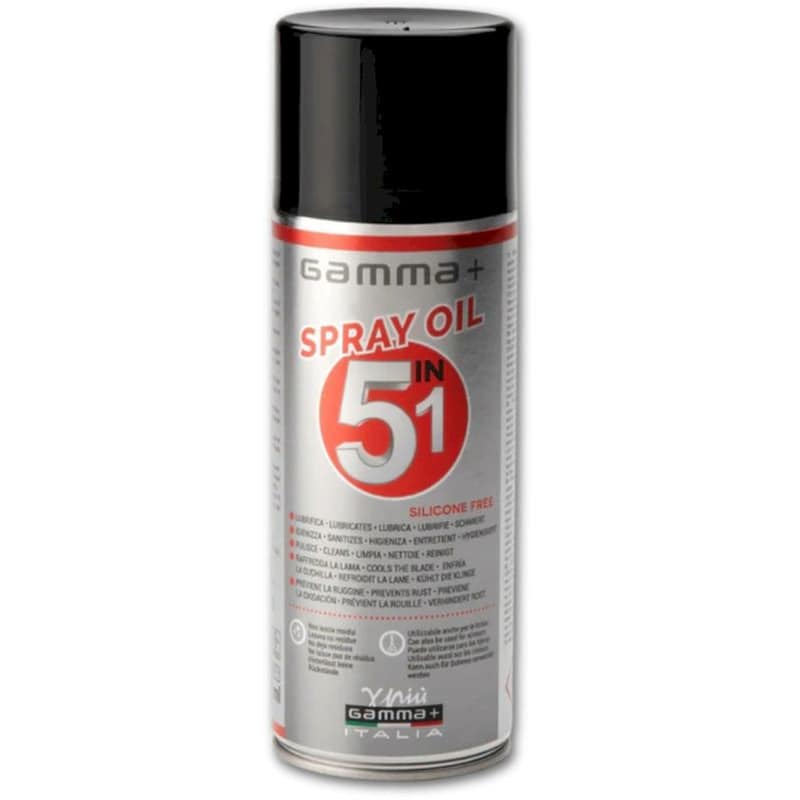 WAHL Σπρέι Ψύξης Κεφαλών Gamma+ Cool Spray Oil 5 Σε 1 400 Ml