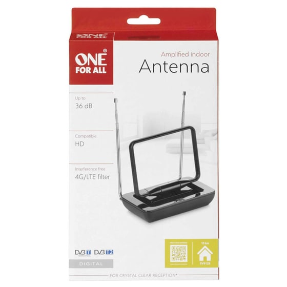 Εσωτερική Κεραία One for All SV 9125 36dB - Μαύρο image 1