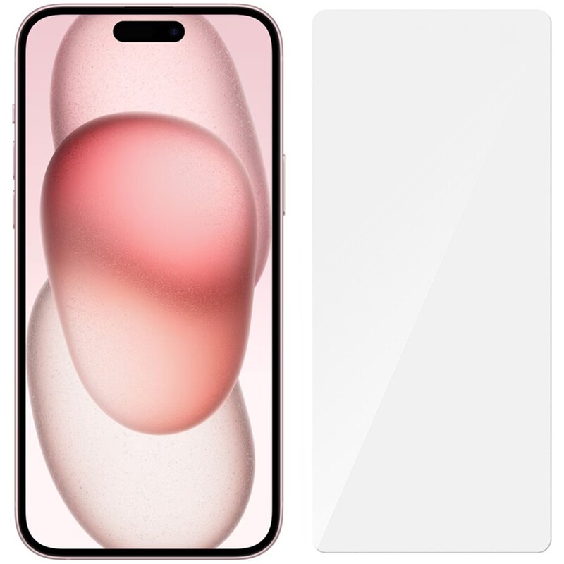 Προστατευτικό οθόνης Apple iPhone 15 - Powertech Tempered Glass 2.5D