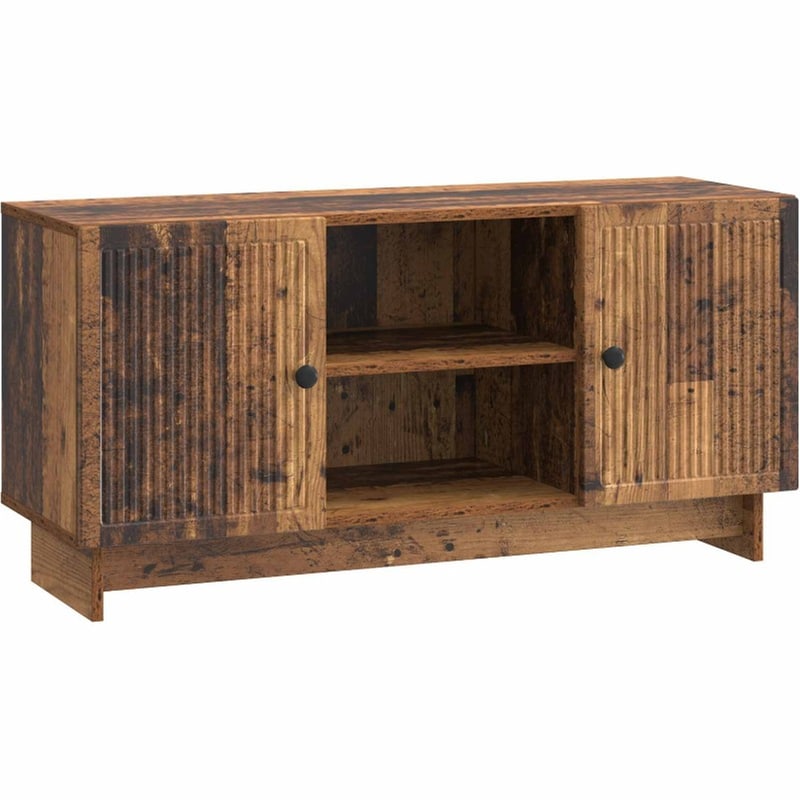 Έπιπλο Τηλεόρασης VidaXL 102x34.5x50 cm - Παλαιωμένο Ξύλο