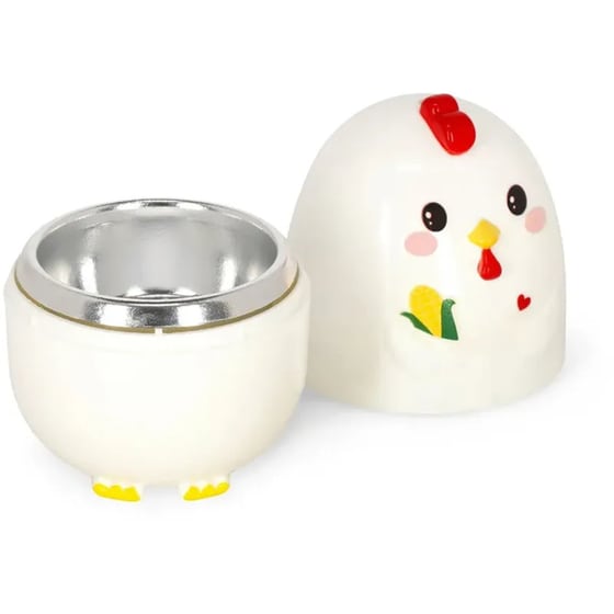 Αυγό&nbsp;Cooker Legami&nbsp;για&nbsp;Φούρνο&nbsp;Μικροκυμάτων Hen image 3