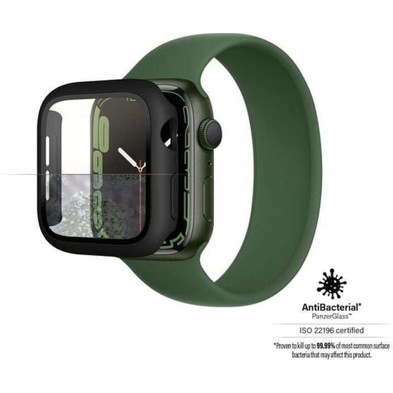 Προστασία Οθόνης PanzerGlass Full Face Tempered Glass για Apple Watch 41mm Black image 1
