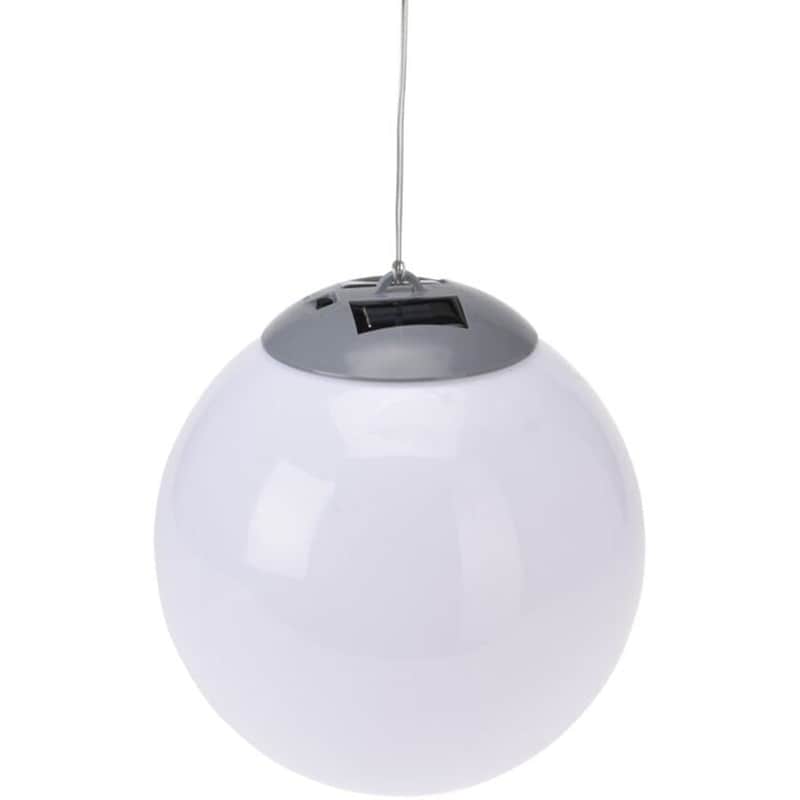 SPITISHOP Ηλιακό Φωτιστικό Οροφής Εξωτερικού Χώρου Spitishop Κ-μ Dx9510100 20x43cm- Θερμό Λευκό