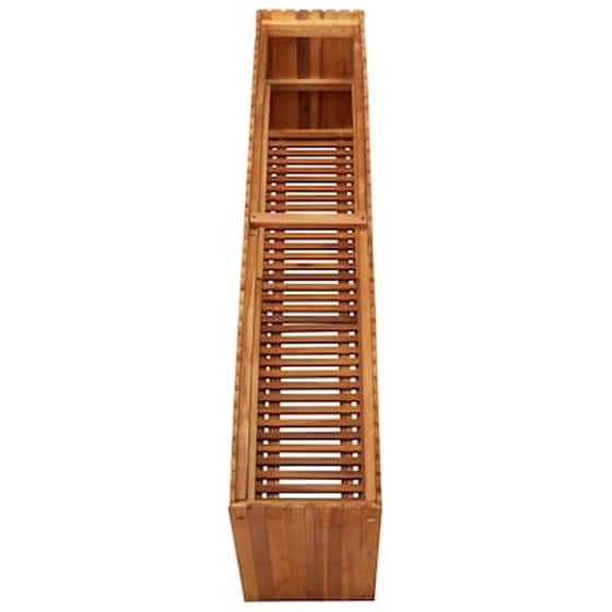 Vidaxl Ζαρντινιέρα Υπερυψωμένη 150 X 30 X 50 Εκ. Μασίφ Ξύλο Ακακίας image 4