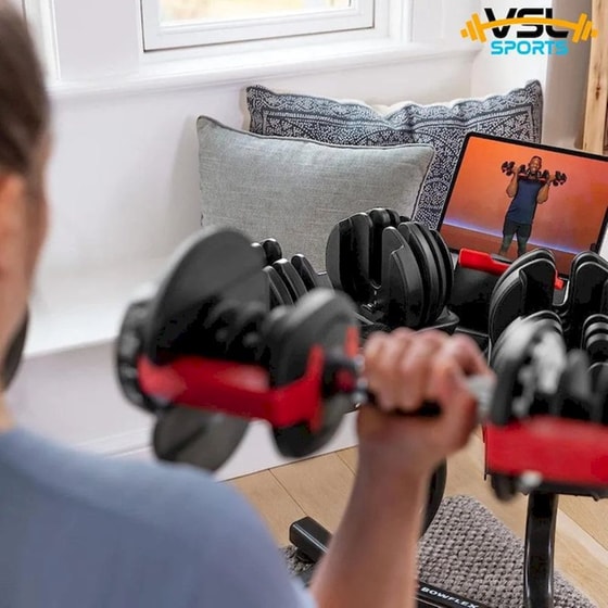 Αλτήρας VSL Sports VSL140067 Ρυθμιζόμενος με Δίσκους 2 - 24kg & Βάση image 13