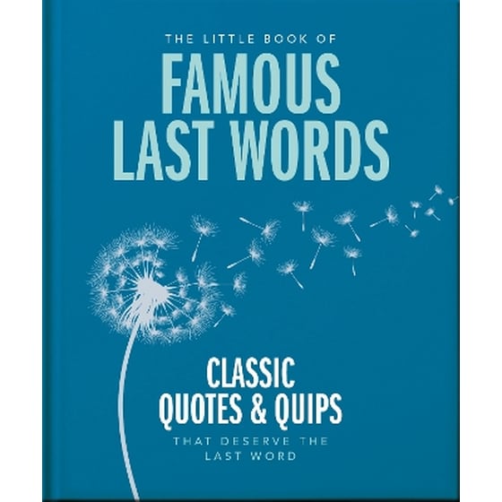 The Little Book of Famous Last Words image 0