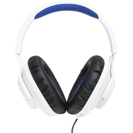 JBL Quantum 100P PlayStation Gaming Ενσύρματα Ακουστικά 3.5mm - Λευκά/Μπλε