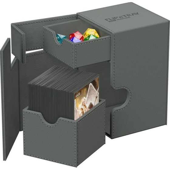 Ultimate Guard Flip`n`tray 100+ Xenoskin Γκρι image 0