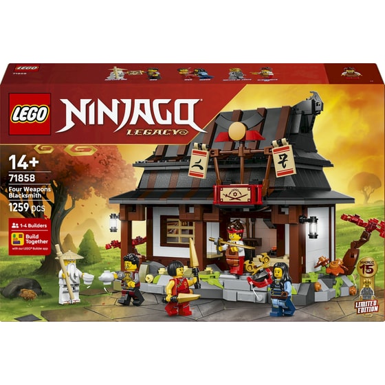 LEGO® NINJAGO® Σιδεράς των Τεσσάρων Όπλων 15η Επέτειος (71858) image 0