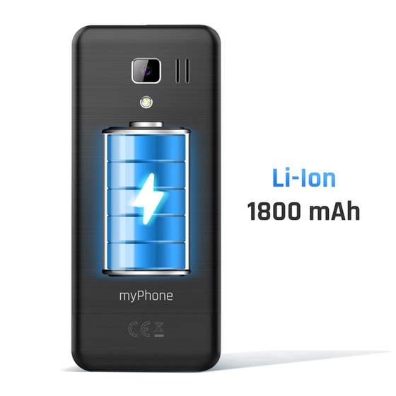 MyPhone 3510 LTE Dual Sim - Black image 3