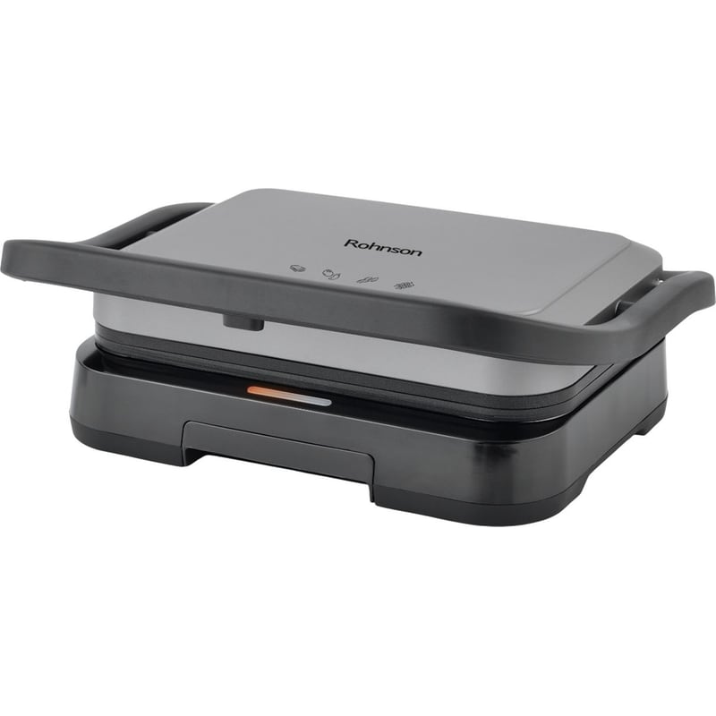 ROHNSON R-2759 1200W Γκρι Τοστιέρα - Σαντουιτσιέρα ROHNSON