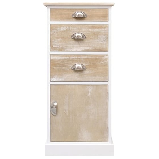 Vidaxl Συρταριέρα Με Ντουλάπι 38 X 28 X 86 Εκ. Από Ξύλο Παυλώνιας image 3