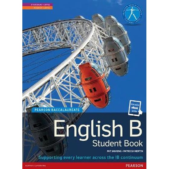Pearson Baccalaureate English B print and ebook bundle for the IB Diploma image 0