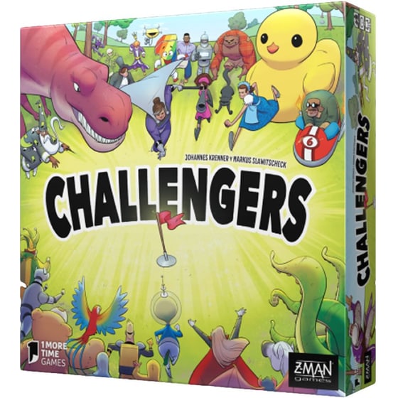 Challengers! Επιτραπέζιο (Z Man Games) image 0