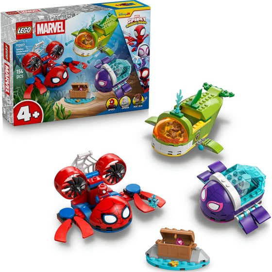 LEGO® Marvel Spidey And His Amazing Friends Σπάιντι: Υποβρύχια Οχήματα (11207) image 6
