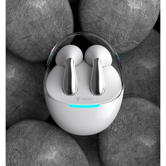 Ακουστικά Bluetooth Celebrat W51 - Λευκά image 3
