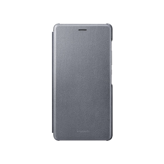ΘΗΚΗ ΚΙΝ HUAWEI P9 LITE FLIP GREY image 0