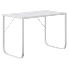 Γραφείο Υπολογιστή VidaXL από Μοριοσανίδα 110x60x73 cm - Λευκό