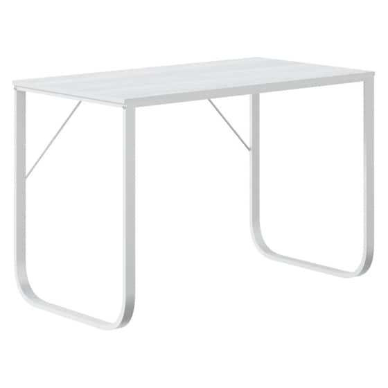 Γραφείο Υπολογιστή VidaXL από Μοριοσανίδα 110x60x73 cm - Λευκό image 0
