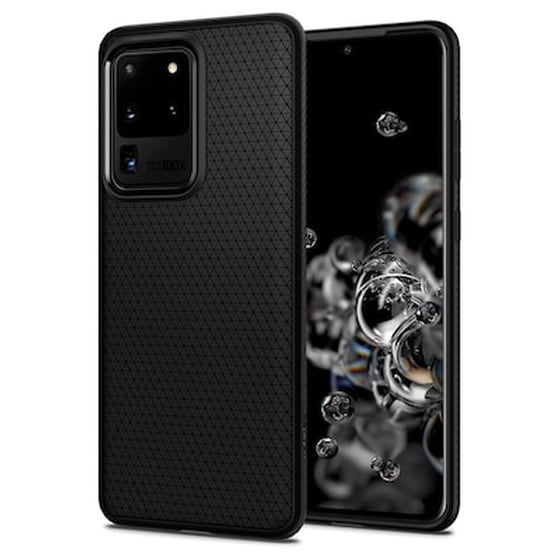 Θήκη Samsung Galaxy S20 Ultra - Spigen Liquid Air - Matte Black image 0